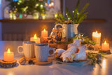 KOABY 25/50/100 Pack Flameless Votive Candles, Last 8H , Warm Yellow Light, No Timer or Flickering - Homesidy.com