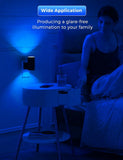 L LOHAS LED Night Light Plug in, Modern Night Lights Plug into Wall, Dusk to Dawn Sensor, Soft White 3000K, 0 - 100LM Adjustable Brightness, Dimmable Night Lights for Hallway Bedroom Stairway, 2 Pack - Homesidy.com