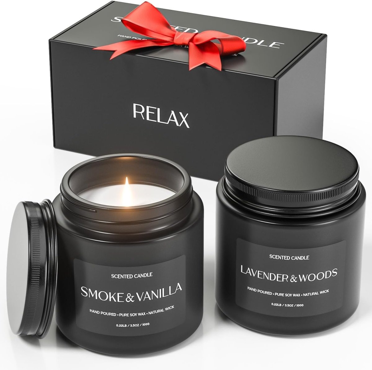 Waxcanpy Scented Candle Gift Set, Soy Candles for Women, Sleep Candles for Home Scented, 2 Pack Aromatherapy Candle for Relaxing, Sleep, Stress Relief &amp; Home Decor - Homesidy.com