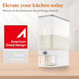 Lifewit Rice Dispenser 25 Lbs(11.3kg), Rice Storage Container Sealed Moisture Proof with Measuring Cup for Kitchen Pantry Household, BPA - Free, 1 Pack - Homesidy.com