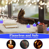 KOABY 25/50/100 Pack Flameless Votive Candles, Last 8H , Warm Yellow Light, No Timer or Flickering - Homesidy.com