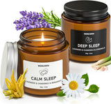 Waxcanpy Scented Candle Gift Set, Soy Candles for Women, Sleep Candles for Home Scented, 2 Pack Aromatherapy Candle for Relaxing, Sleep, Stress Relief &amp; Home Decor - Homesidy.com