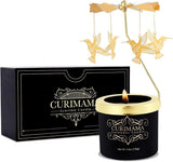 Christmas Gifts for Women, Unique Birthday Gifts for Women, Lavender Butterfly Rotating Scented Candles for Home Fragrance, Mom Birthday Gift from Daughter Son, Xmas Candle Gift for Sister Grandma - Homesidy.com