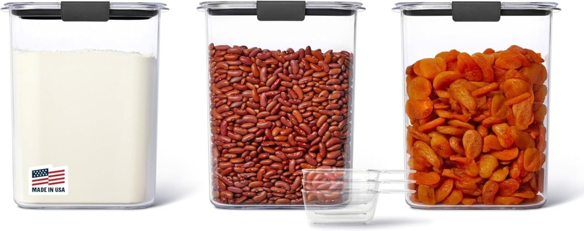 Rubbermaid Brilliance Pantry Airtight Food Storage Container, BPA - Free 7.8 Cup, Ideal for Brown Sugar - Efficient, Leak - Proof and Dishwasher - safe - Homesidy.com