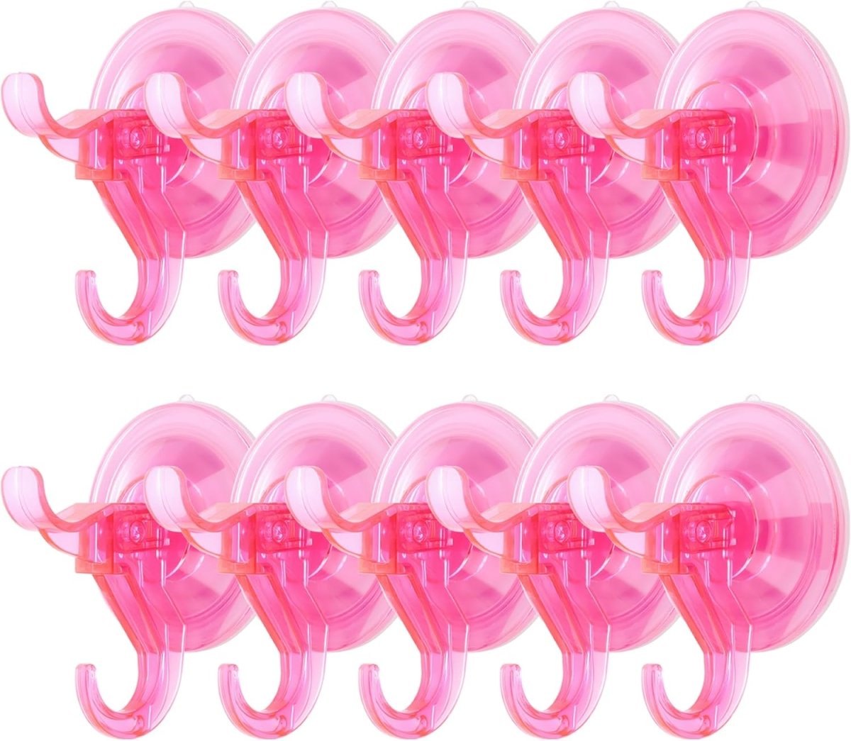 Antimbee 3 Pack Suction Cup Hooks, Clear Suction Cup Hanger, Removable Small Suction Cups for Shower, Bathroom, Glass, Door, Windows, Kitchen - Max Hanging up to 11 lbs on Smooth Surface - Homesidy.com