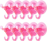 Antimbee 3 Pack Suction Cup Hooks, Clear Suction Cup Hanger, Removable Small Suction Cups for Shower, Bathroom, Glass, Door, Windows, Kitchen - Max Hanging up to 11 lbs on Smooth Surface - Homesidy.com