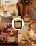 Candles for Home Scented, 16oz Large Soy Wax Lavender Scented Candle, 100 Hour Burn Time, Aromatherapy Candle, Ideal for Christmas, Anniversary, Birthday Gift - Homesidy.com