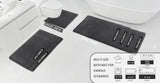 MINIDEAR Bathroom Rugs 24x17 Light Grey - Thick Elastic Foam Bath Mat, Ultra Soft &amp; Plush Fluffy, Non - Slip, Quick Dry, Absorbent Washable Floor Microfiber Mat for Tub, Home Decor Accessories - Homesidy.com