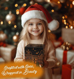 Merry Christmas Candles with Warmer LED, Christmas Decor Gifts Winter Candle with Pine Wood Spice Scents, Cypress Candle Over 40 Hours Burn Time, Home Decorations Indoor, 100% Soy Wax,White - Homesidy.com