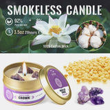 AOOVOO Scented Candles - 4PC Candle Set, 36 oz Soy Candles, Soy Candle for Home Scented, Lavender/Vanilla/Eucalyptus/Sage - Homesidy.com