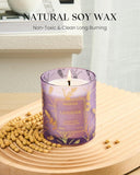 M&amp;SENSE Vanilla Scented Candles, Vegan Soy Candles, Creamy Naturally Scented, 8.1oz 42 - Hour Slow Burning Time, Toxic Free Winter Relaxing Sleep Thanksgiving Christmas Fancy Gift for Home Decor - Homesidy.com