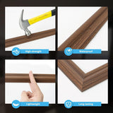 Art3d Pre - Cut Wall Molding Set of 6 pcs, Ready - to - Assemble Wainscoting Panels for Interior Wall Décor Living Room Bedroom Accent Wall - Installed with Glue, 3 Top 3 Bottom - Homesidy.com