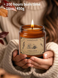 Candles for Home Scented, 16oz Large Soy Wax Lavender Scented Candle, 100 Hour Burn Time, Aromatherapy Candle, Ideal for Christmas, Anniversary, Birthday Gift - Homesidy.com