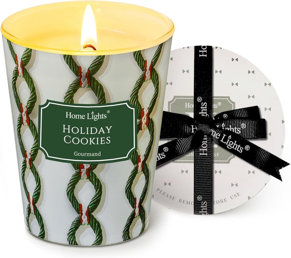 HomeLights Scented Candles for Women &amp; Men, 18oz Candle Jars Aromatherapy 4 - Wick Candle, Ideal for Rustic Modern Home Decor and Gifts, Blueberry Cheesecake - Homesidy.com