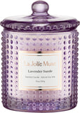 LA JOLIE MUSE Christmas Candle | Ruby Berry Bliss | Mandarin Cranberry &amp; Plum | 10 oz Festive Candle | 55 Hours Clean Burn | Gift for Women &amp; Family - Homesidy.com