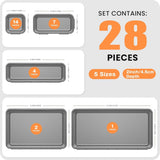 A - LuGei 【Military Grade Drawer Organizer, 【𝟱𝗦𝗶𝘇𝗲】 Makeup organizer, 【Holds 177 Items】 Bathroom Organizers and Storage, Organization and Storage, Desk Drawer Organizer for Bathroom Vanity - Homesidy.com