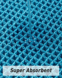 AMOAMI Upgraded Waffle Bath Mat, Super Absorbent Non Slip Bath Mats for Bathroom Floor, Machine Washable Bathroom Rugs with Tassels, Rubber Backed Bathroom Mats, Ultra Soft, 18&34; x 30&34;, Brown - Homesidy.com