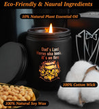 Merry Christmas Candles with Warmer LED, Christmas Decor Gifts Winter Candle with Pine Wood Spice Scents, Cypress Candle Over 40 Hours Burn Time, Home Decorations Indoor, 100% Soy Wax,White - Homesidy.com