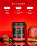 M&amp;SENSE Ode to Winter Soy Candles Strong Scented, 2 Wick Jar Candle 19.4oz 110 Hour Long Lasting, Lavender Sandalwood Organic Natural Aromatherapy Candle Gifts Bedroom Bathroom Home Decor - Homesidy.com