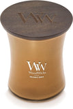 WoodWick Marine Amber Holiday Candle Gifts for Women and Men, 9.7 oz Precious Metals Collection with Crackling Wick - Homesidy.com