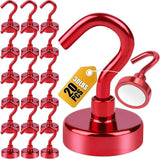 DIYMAG Magnetic Hooks, 30lbs Magnet Hook 2025 Cruise Cabin Ship Essentials Heavy Duty Strong Magnets Refrigerator Fridge Hanging for Classroom Beach Vacation Kitchen Grills Home 20 Pack (Silver) - Homesidy.com