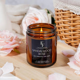 Eucalyptus &amp; Sage Scented Candles,Candles for Home Scented Aromatherapy Candles,Soy Wax Candle Gift for Women Men Amber Jar Candle, 7oz - Homesidy.com