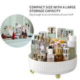 funest Makeup Perfume Organizer, 360 Degree Rotating Lazy Susan Cosmetic Desk Storage Lotions Display Case Round Tray with Large Capacity, for your Jewelry - Homesidy.com