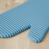 KITCHENAID Ribbed Soft Silicone Oven Mitt 2 - Pack Set, 7.5&34;x13&34;, Milkshake - Homesidy.com