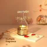 Christmas Gifts for Women, Unique Birthday Gifts for Women, Lavender Butterfly Rotating Scented Candles for Home Fragrance, Mom Birthday Gift from Daughter Son, Xmas Candle Gift for Sister Grandma - Homesidy.com
