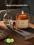 Candles for Home Scented, 16oz Large Soy Wax Lavender Scented Candle, 100 Hour Burn Time, Aromatherapy Candle, Ideal for Christmas, Anniversary, Birthday Gift - Homesidy.com