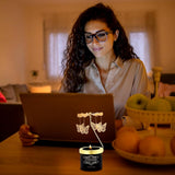 Christmas Gifts for Women, Unique Birthday Gifts for Women, Lavender Butterfly Rotating Scented Candles for Home Fragrance, Mom Birthday Gift from Daughter Son, Xmas Candle Gift for Sister Grandma - Homesidy.com
