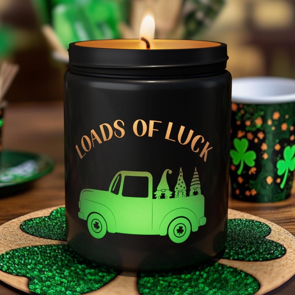 Merry Christmas Candles with Warmer LED, Christmas Decor Gifts Winter Candle with Pine Wood Spice Scents, Cypress Candle Over 40 Hours Burn Time, Home Decorations Indoor, 100% Soy Wax,White - Homesidy.com
