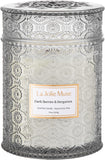LA JOLIE MUSE Sahara Amber Candle – Bergamot, Clove &amp; Amber | 12 oz Large 2 - Wick Soy Wax Candle | 60 Hours Clean Burn | Gift - Ready for Hosts &amp; Gatherings | Elegant Home Décor - Homesidy.com