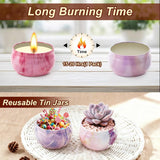 Christmas Candle Set, 6 Pack Candles for Home Scented, Aromatherapy Jar Candle Gifts for Women, Natural Soy Wax Long Lasting Glass Candle Set, Scented Candles for Christmas, Birthday, Thanksgiving Day - Homesidy.com