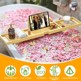 Banlilu Bathtub Tray - Bath Tray Expandable - Bath Tub Tray Table for Bathtub, Ajustable Size, Fits Most Tubs - Homesidy.com