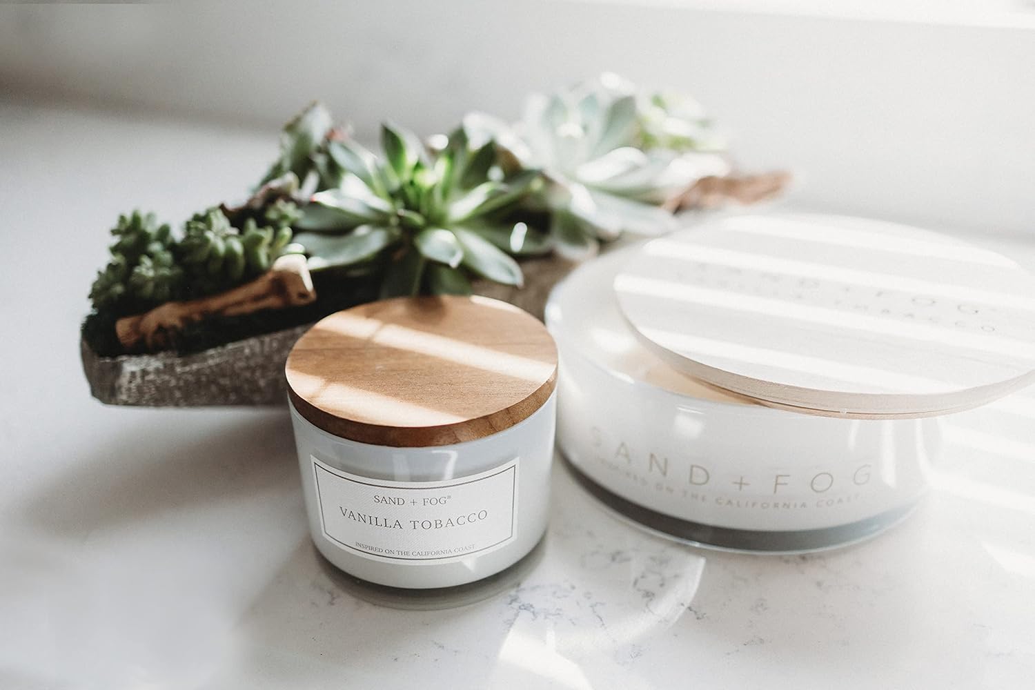 Sand Fog Scented Candle - Crushed Candy Cane – Additional Scents and Sizes – 100% Cotton Lead - Free Wick - Luxury Air Freshening Jar Candles - Perfect Home Decor – 12oz … - Homesidy.com