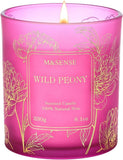 M&amp;SENSE Vanilla Scented Candles, Vegan Soy Candles, Creamy Naturally Scented, 8.1oz 42 - Hour Slow Burning Time, Toxic Free Winter Relaxing Sleep Thanksgiving Christmas Fancy Gift for Home Decor - Homesidy.com