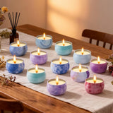 Christmas Candle Set, 6 Pack Candles for Home Scented, Aromatherapy Jar Candle Gifts for Women, Natural Soy Wax Long Lasting Glass Candle Set, Scented Candles for Christmas, Birthday, Thanksgiving Day - Homesidy.com