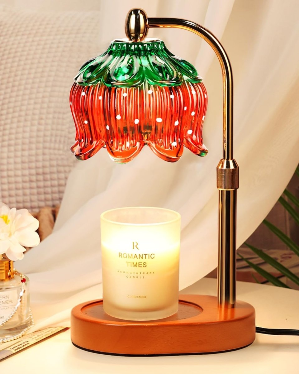 Modern Candle Warmer Lamp with Timer, Dimmable Candle Lamp Warmer, Men Women Christmas Birthday Gifts, Black Candle Warmer, Adjustable Candle Light Warmer, Cozy Living Room Bedroom Home Decor - Homesidy.com