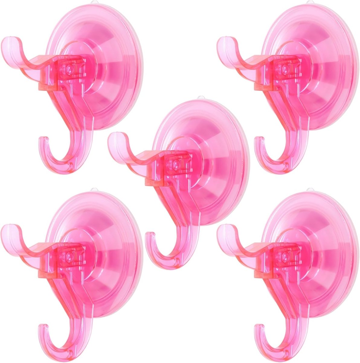 Antimbee 3 Pack Suction Cup Hooks, Clear Suction Cup Hanger, Removable Small Suction Cups for Shower, Bathroom, Glass, Door, Windows, Kitchen - Max Hanging up to 11 lbs on Smooth Surface - Homesidy.com
