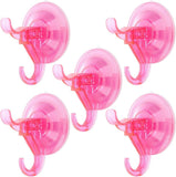 Antimbee 3 Pack Suction Cup Hooks, Clear Suction Cup Hanger, Removable Small Suction Cups for Shower, Bathroom, Glass, Door, Windows, Kitchen - Max Hanging up to 11 lbs on Smooth Surface - Homesidy.com