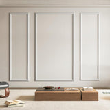 Art3d Pre - Cut Wall Molding Set of 6 pcs, Ready - to - Assemble Wainscoting Panels for Interior Wall Décor Living Room Bedroom Accent Wall - Installed with Glue, 3 Top 3 Bottom - Homesidy.com