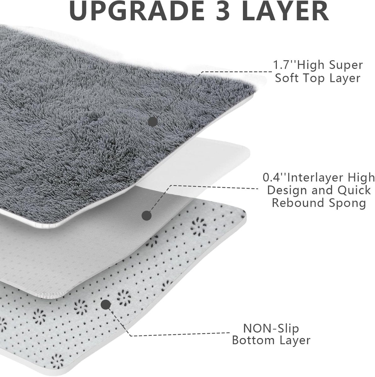 Shag Area Rugs for Bedroom Living Room,4X6 Ultra Soft Fluffy Area Rugs for Dorm, Indoor Carpet Nursery Rugs for Kids Girls Room Home Decor,Pink - Homesidy.com