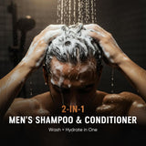 Gift Baskets for Men - 7 Pcs Mens Body Wash &amp; Skin Care Kit | All - in - One Grooming &amp; Bath Gift Set with Cedrus Atlantica Scent | Birthday &amp; Christmas Gifts for Men, Husband, Boyfriend, Brother, Father - Homesidy.com