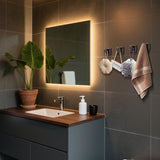 IBosins 4 Pack Towel Hooks Hand Towel Holder for Bathroom Wall Livingroom Bedroom Kitchen Closet Heavy Duty Stainless Steel Hook Hanger for Robe, Bath Towel, Coat (Square Matte Black) - Homesidy.com