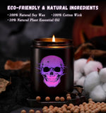 Merry Christmas Candles with Warmer LED, Christmas Decor Gifts Winter Candle with Pine Wood Spice Scents, Cypress Candle Over 40 Hours Burn Time, Home Decorations Indoor, 100% Soy Wax,White - Homesidy.com