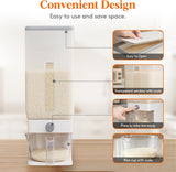 Lifewit Rice Dispenser 25 Lbs(11.3kg), Rice Storage Container Sealed Moisture Proof with Measuring Cup for Kitchen Pantry Household, BPA - Free, 1 Pack - Homesidy.com