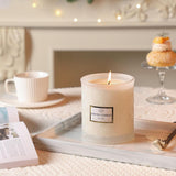 Frosted Cranberry Luxury Scented Candles - 19oz, 88hr Burn Time, Perfect Christmas Gifts for Women - Homesidy.com