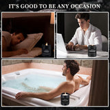 Scented Candle Set, Men Candle Set, Scented Candles for Home, Gifts for Men, 4 Pack Manly Candles Gifts for Mens Scents of Smoke Vanilla/Leather/Oak/Lavender Wood - Homesidy.com
