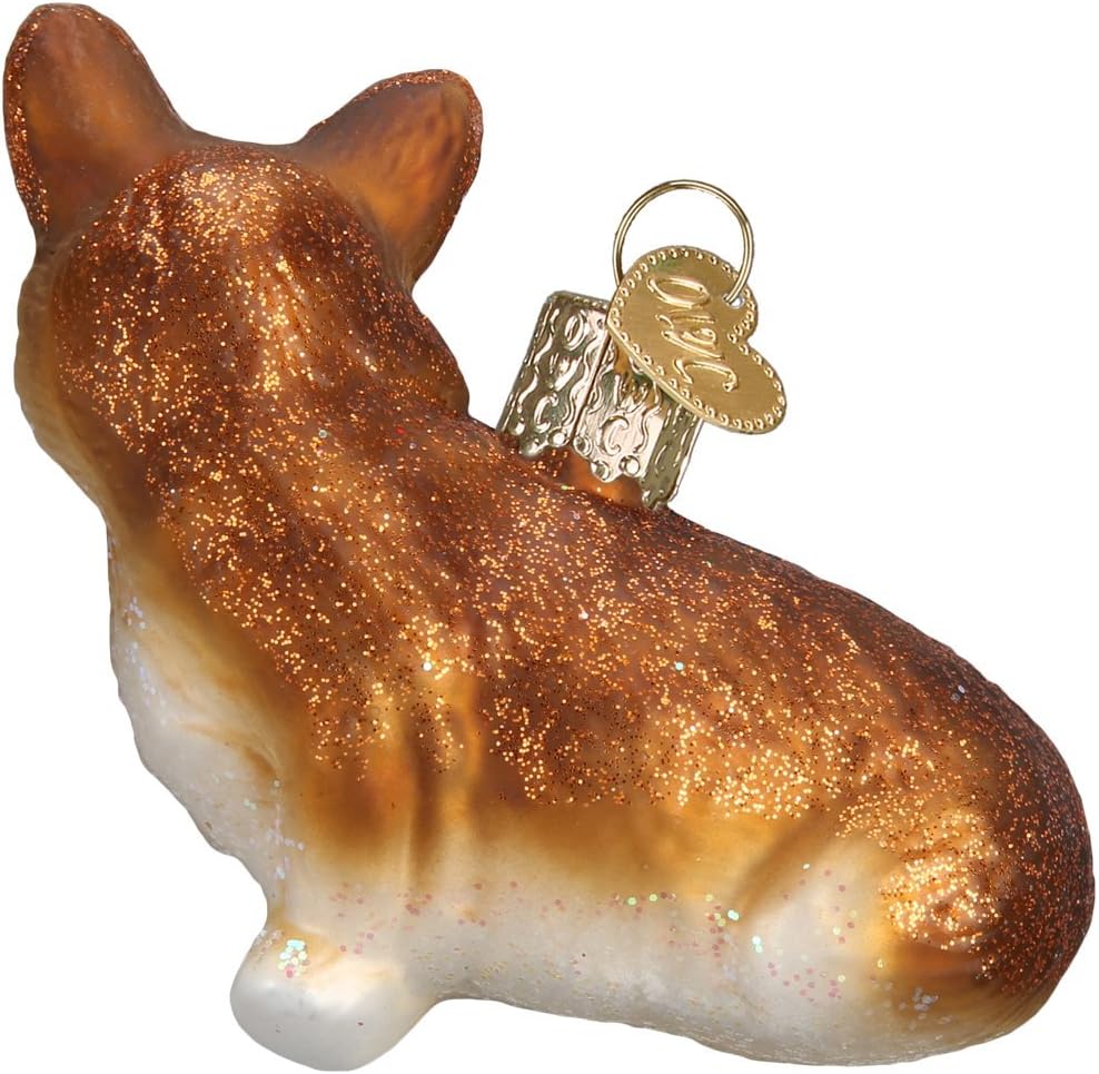 Old World Christmas Black Labrador Dog Collection Glass Blown Ornaments for Christmas Tree 3.75 x 1.5 - Homesidy.com
